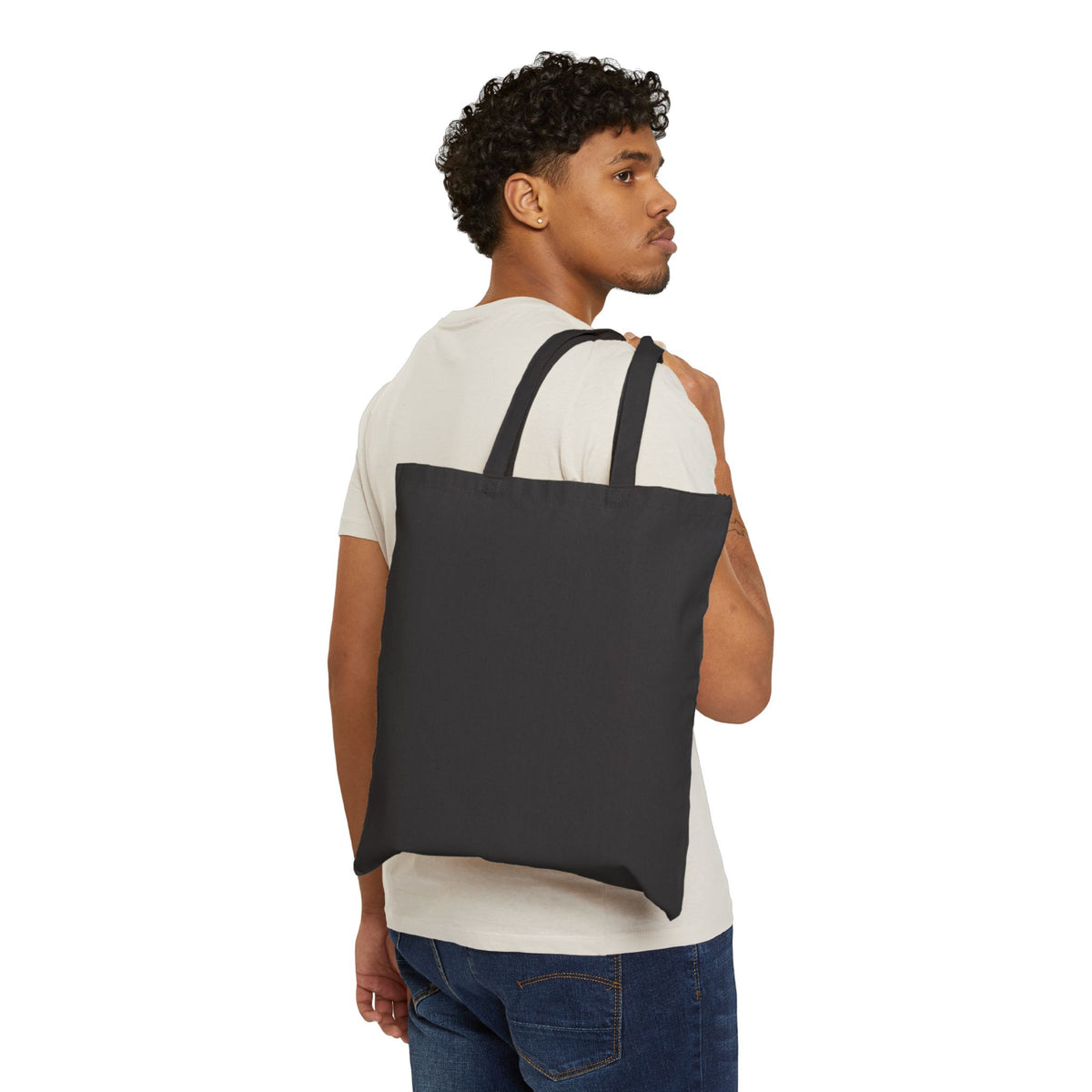 Canvas Tote Bag — “Free Will Is a Gift” Inspirational Quote Shopper