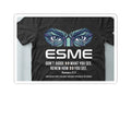 Esme Inspirational Quote Sticker — Eyes Design Kiss-Cut Vinyl