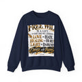 Choose with Purpose Crewneck Sweatshirt — "Free Will is a Gift" Inspirational Pullover