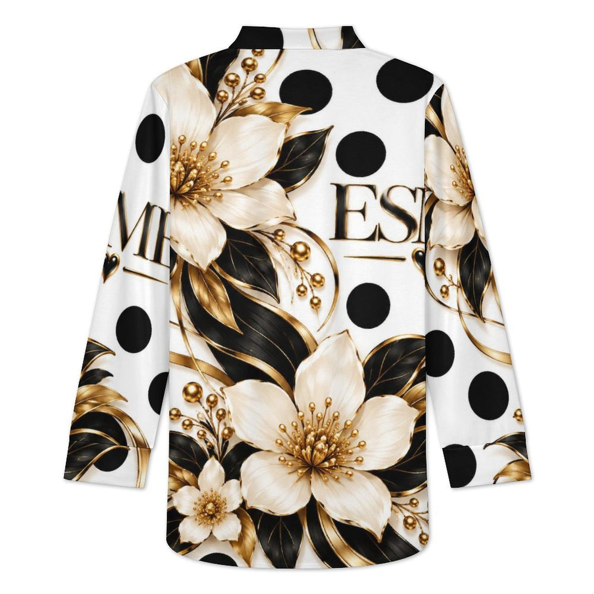 Design Women's Long Sleeve Shirt Dress