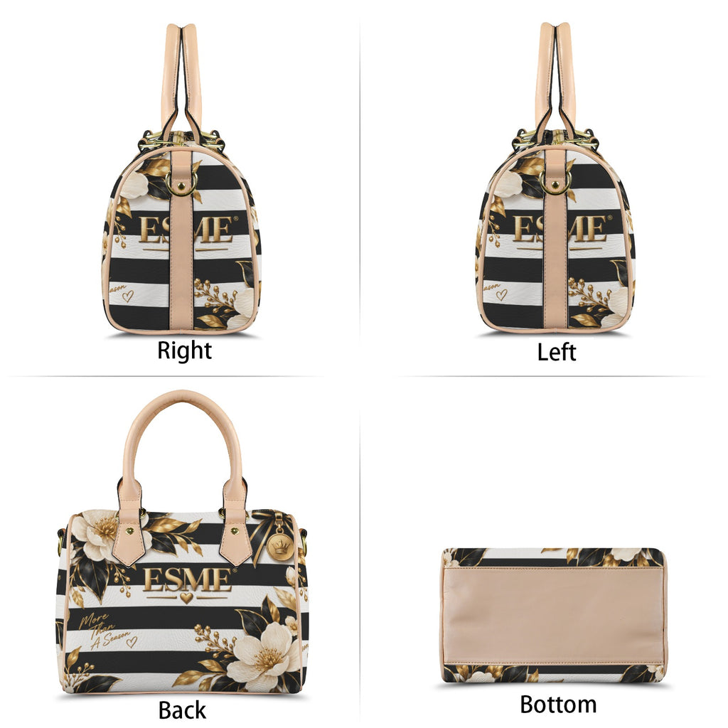 ESME Designer Bag Custom Handbag-Khaki Handle (Model 1746)