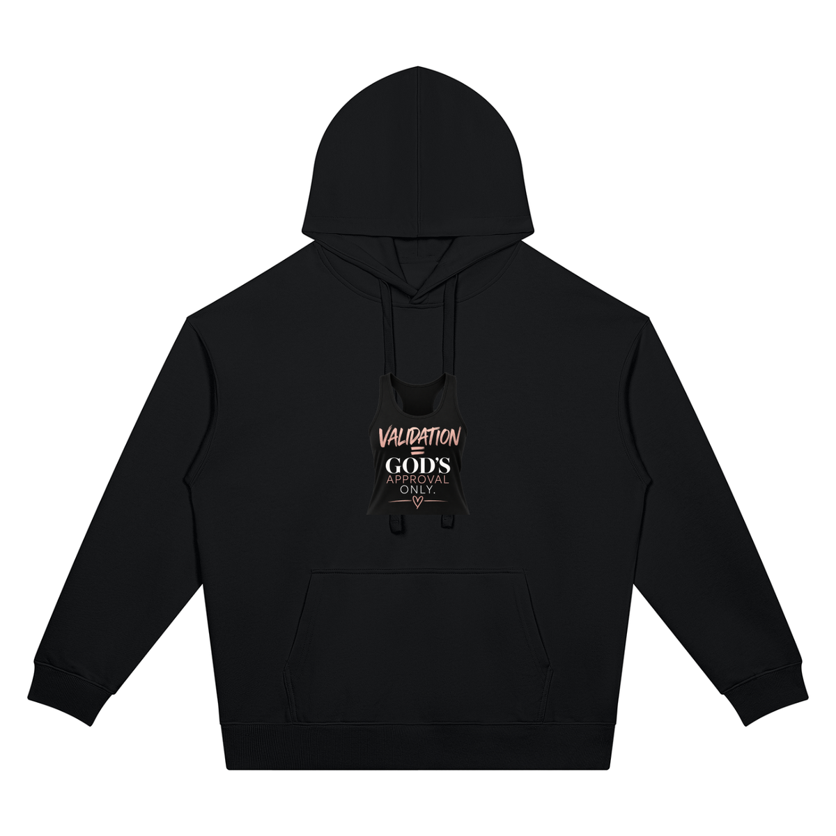 Unisex Oversized Drop Shoulder Hoodie