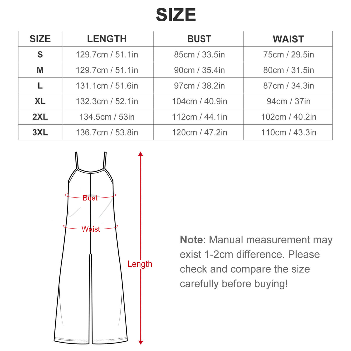 Design Suspender Jumpsuit